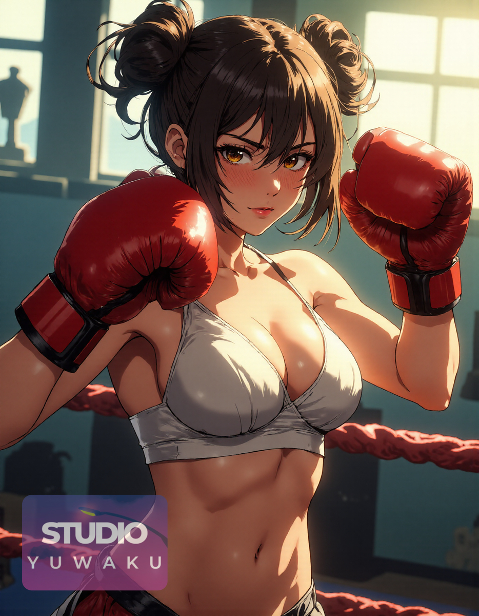 Boxing Beauty | ボクシングの美-pixiv插画-作品交流服务