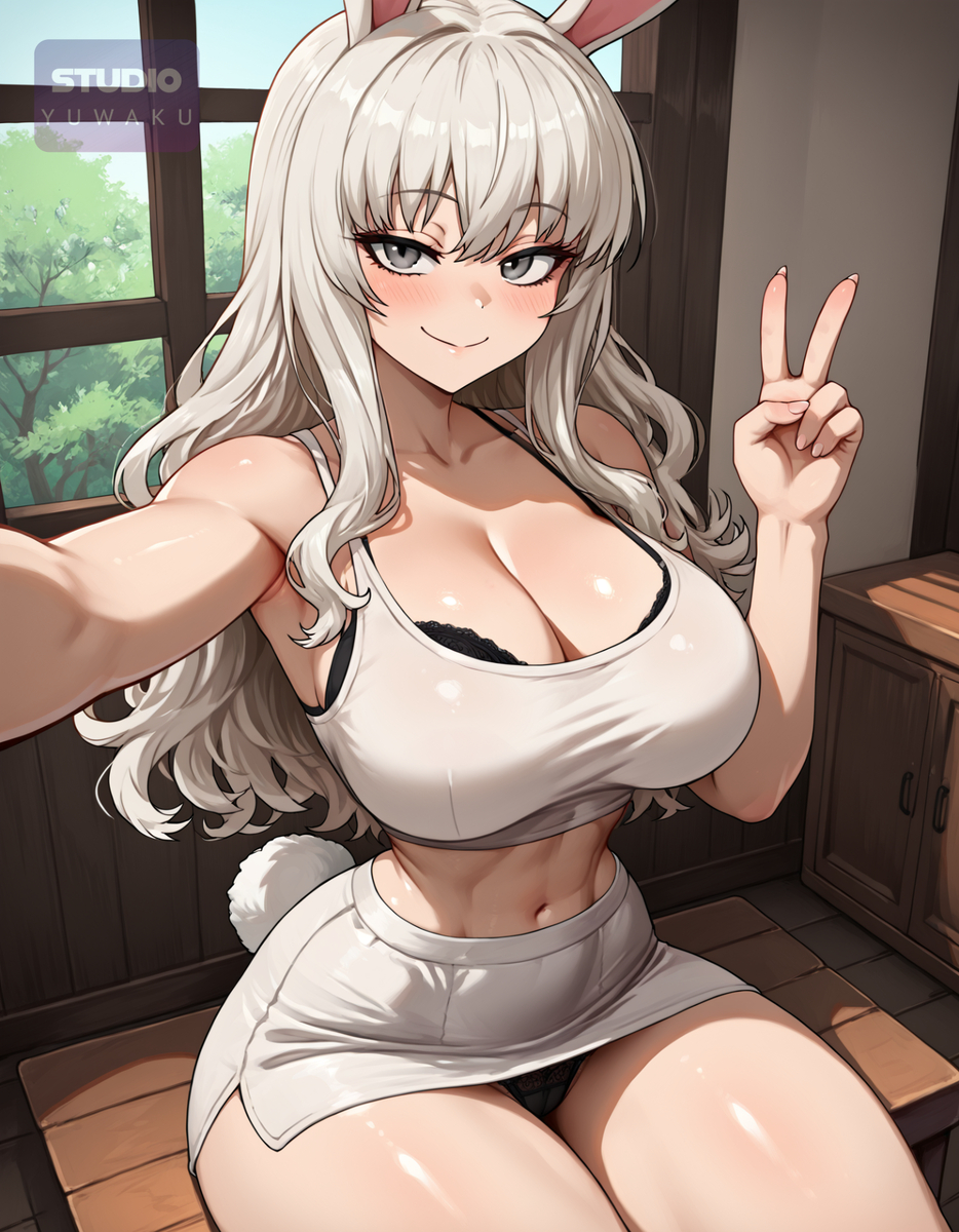 White Bunny | 白いバニーガール-pixiv插画-作品交流服务