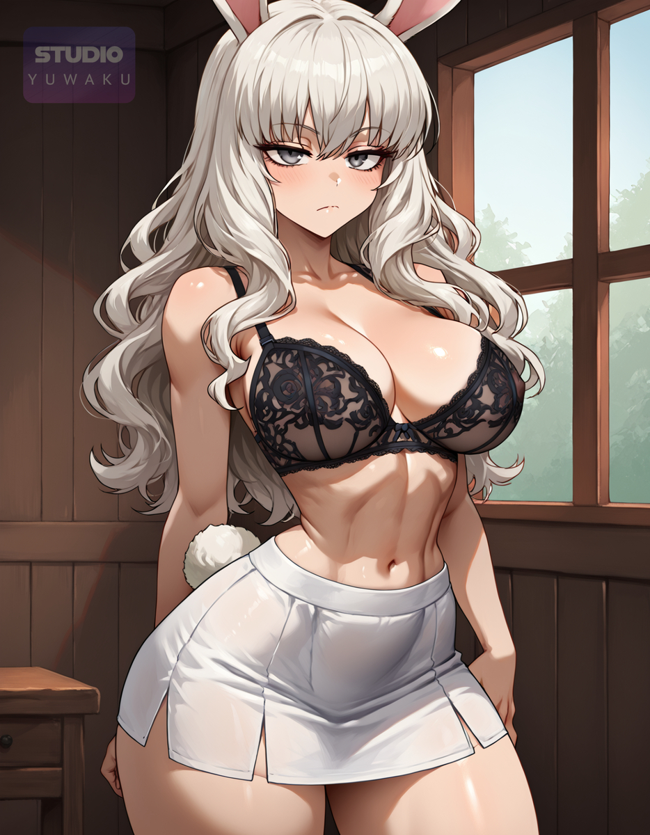 White Bunny | 白いバニーガール-pixiv插画-作品交流服务