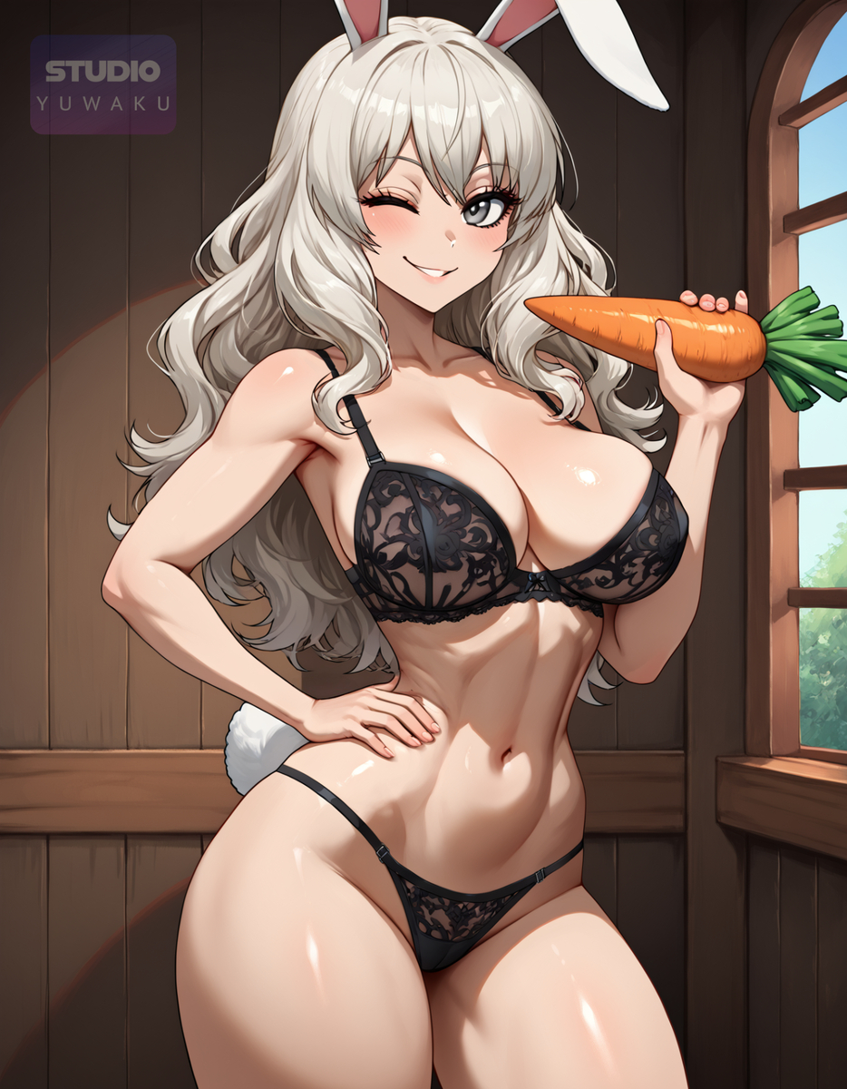 White Bunny | 白いバニーガール-pixiv插画-作品交流服务