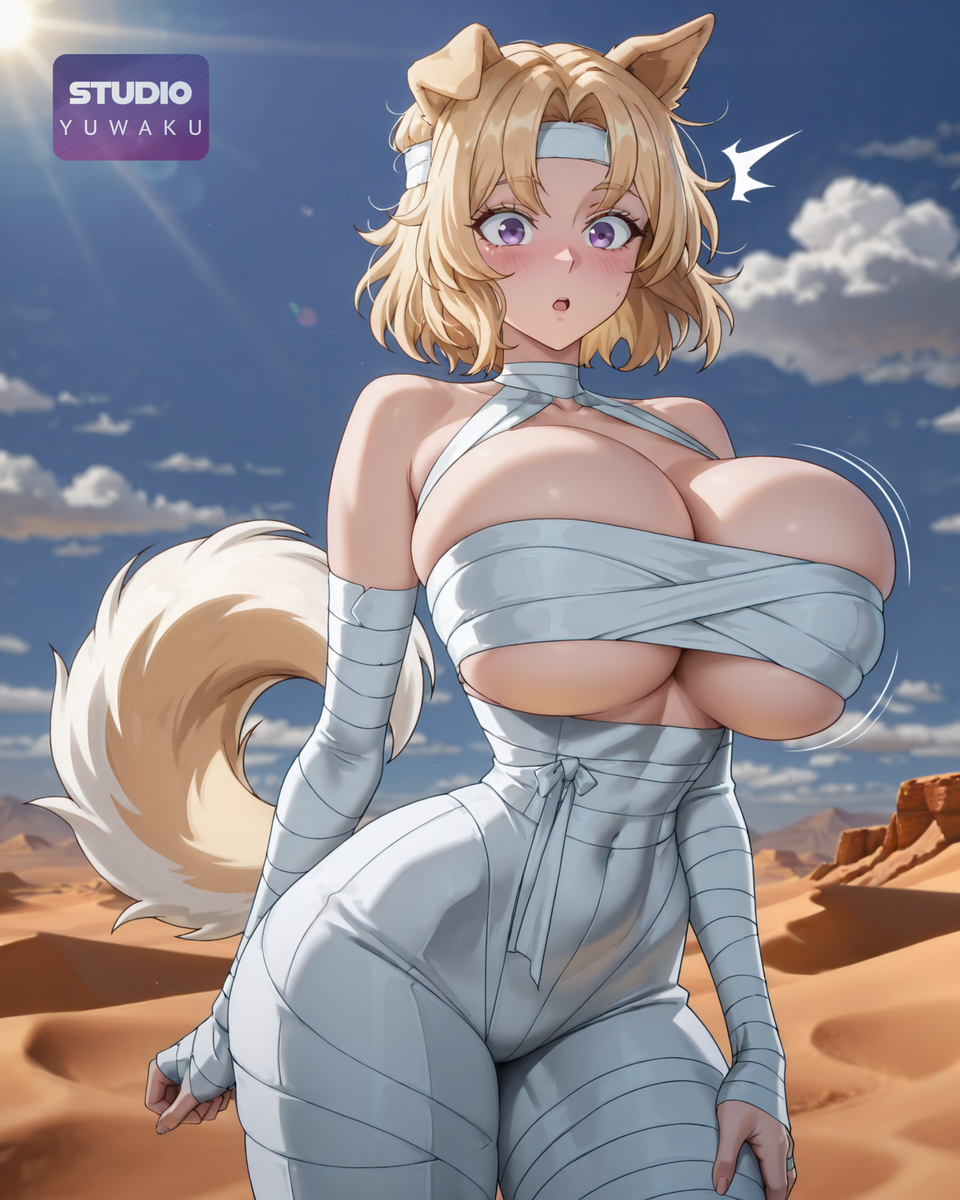 Dog Mummy | 犬ミイラ娘-pixiv插画-作品交流服务