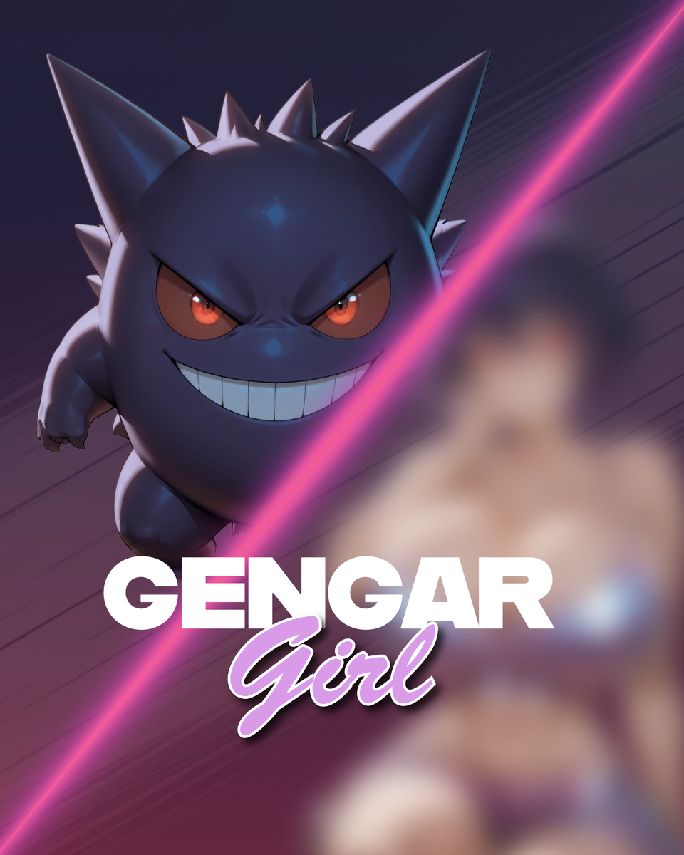 Gengar-Girl |  ゲンガーガール-pixiv插画-作品交流服务