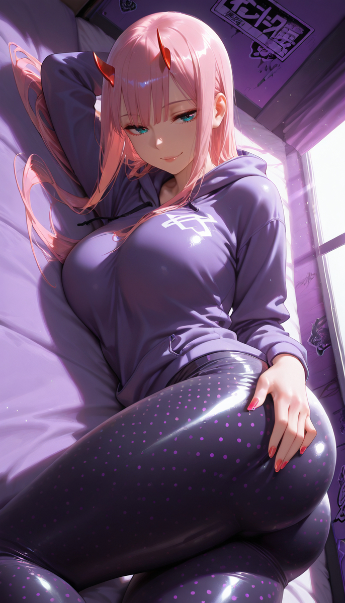 Zero Two😍-pixiv插画-作品交流服务