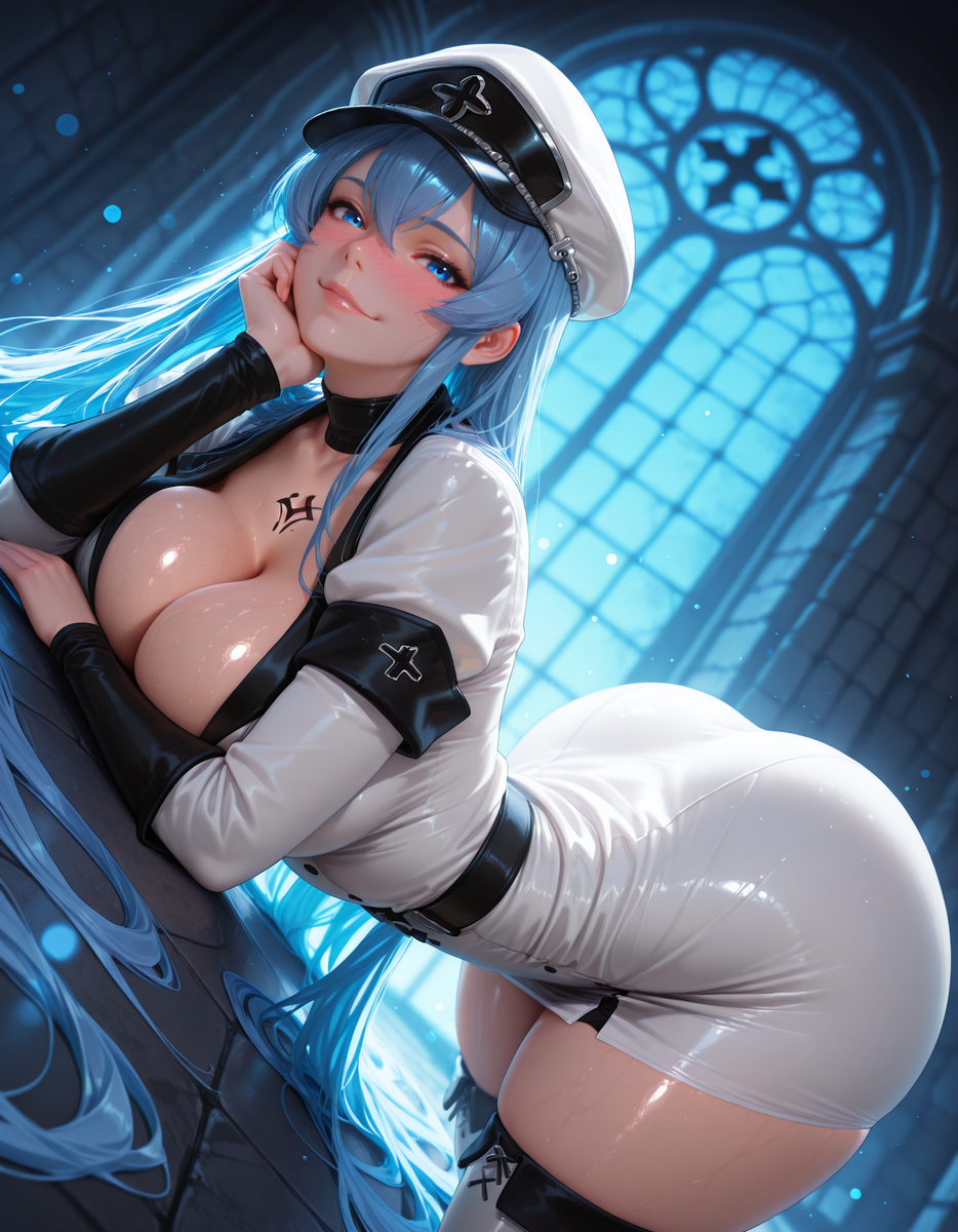Esdeath😍-pixiv插画-作品交流服务