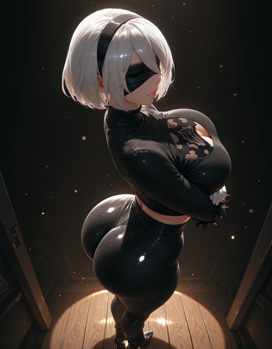 图片[1]-YoRHa No.2 Type B (2B)😍-pixiv插画-作品交流服务
