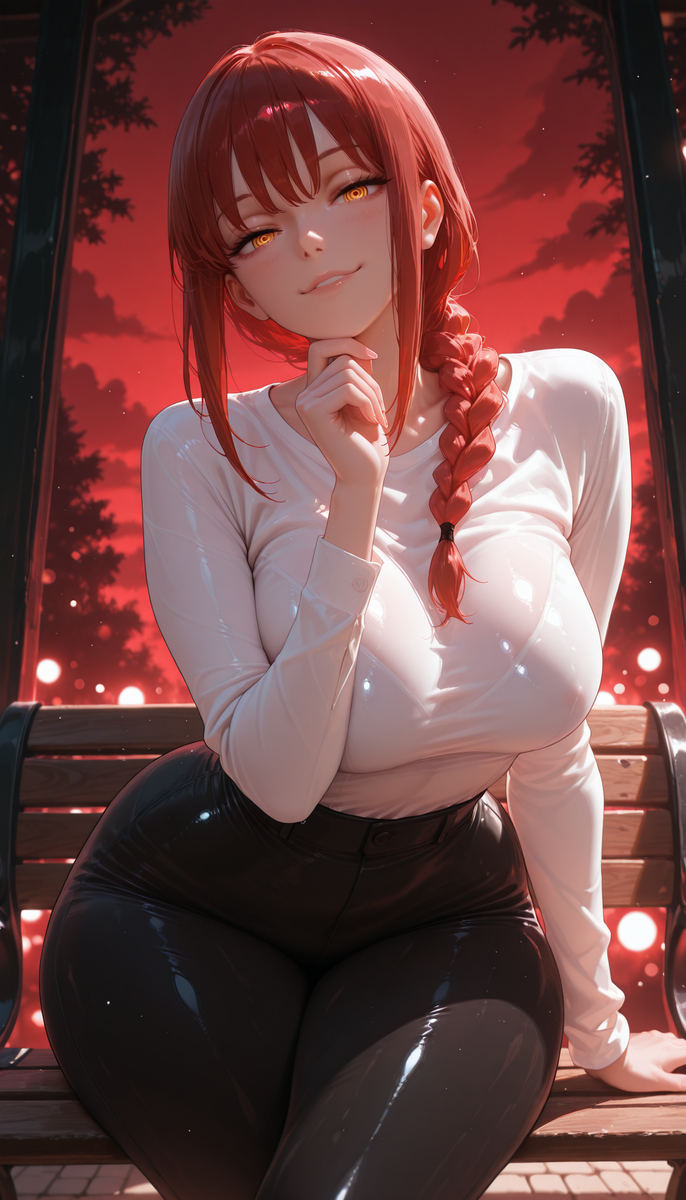 Makima 😍 | Chainshaw Man-pixiv插画-作品交流服务