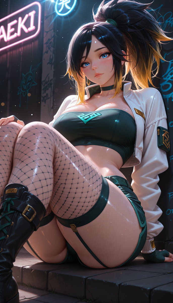 图片[4]-Akali😍 | League of Legends-pixiv插画-作品交流服务