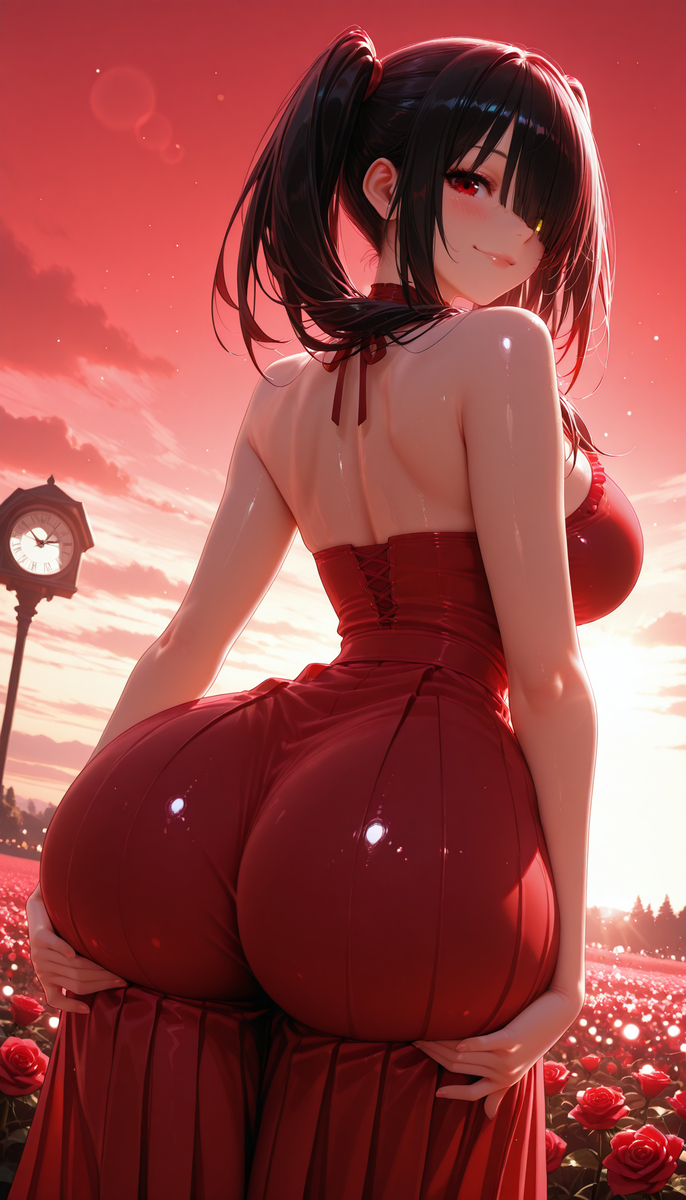 图片[2]-Tokisaki Kurumi😍-pixiv插画-作品交流服务