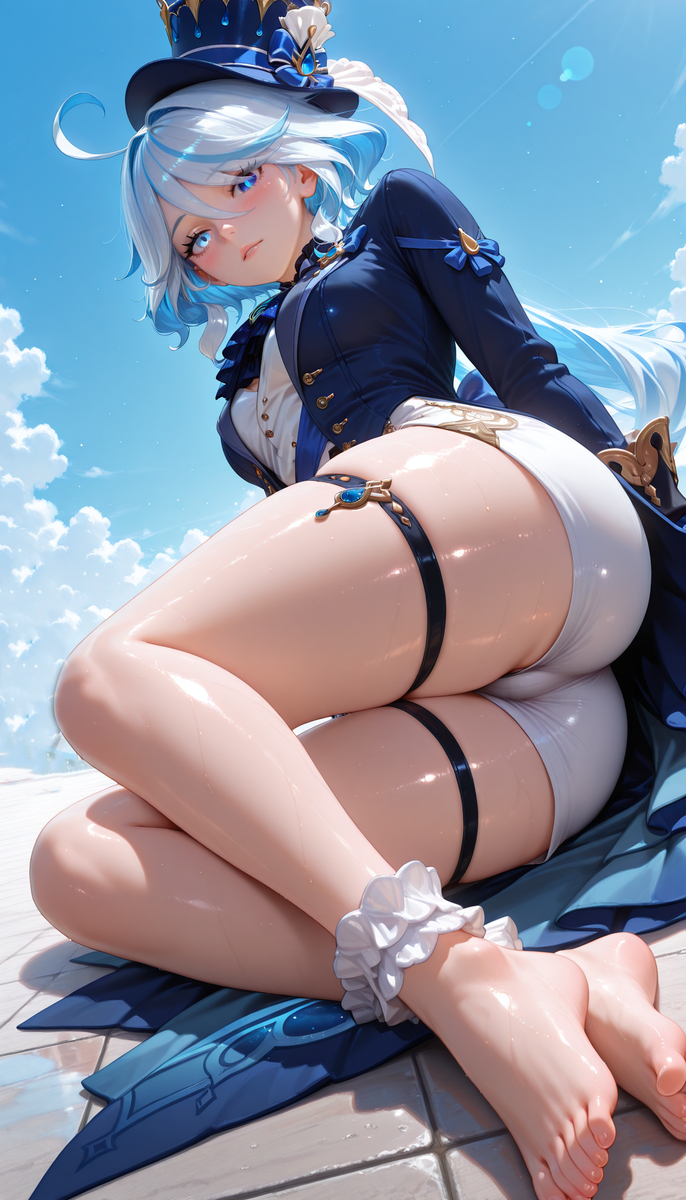 Furina 😍-pixiv插画-作品交流服务